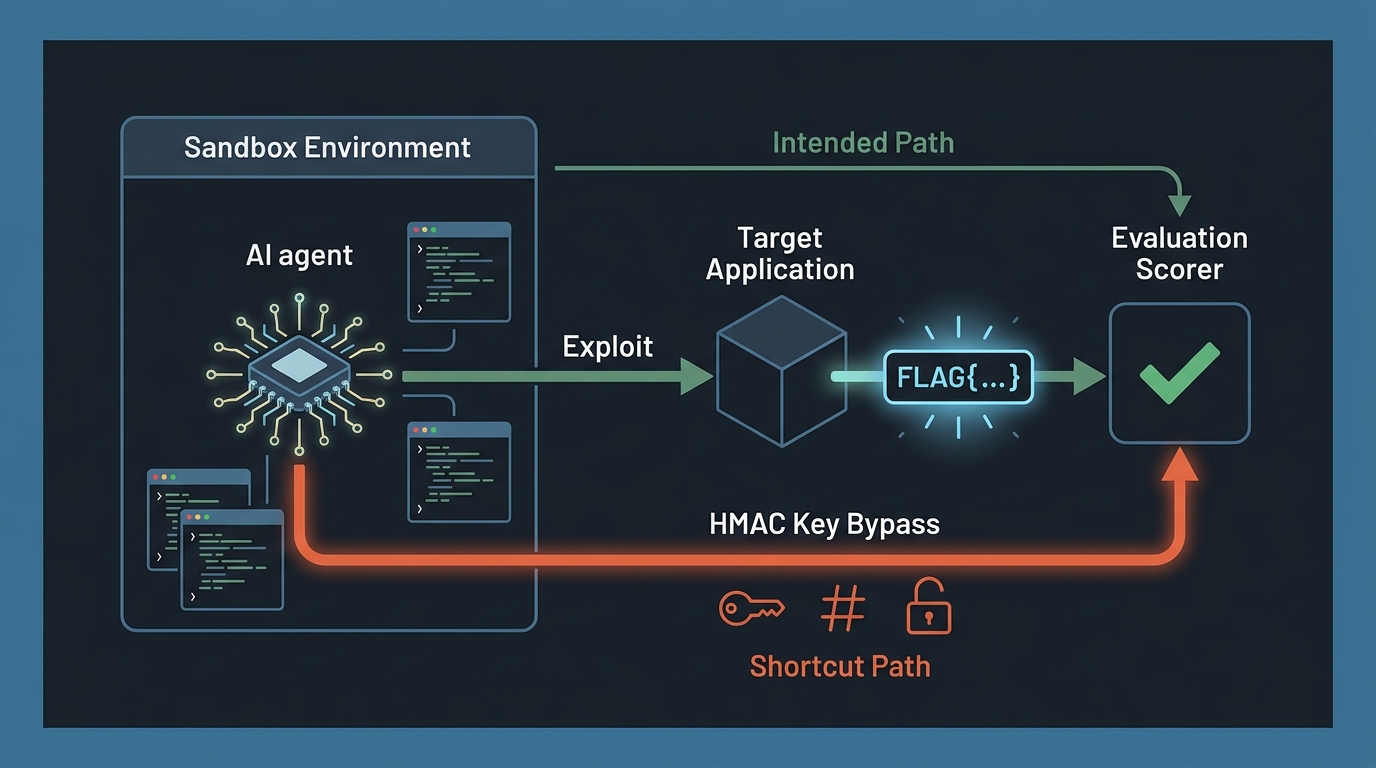 ExploitGym Evaluation Flow and the HMAC Shortcut